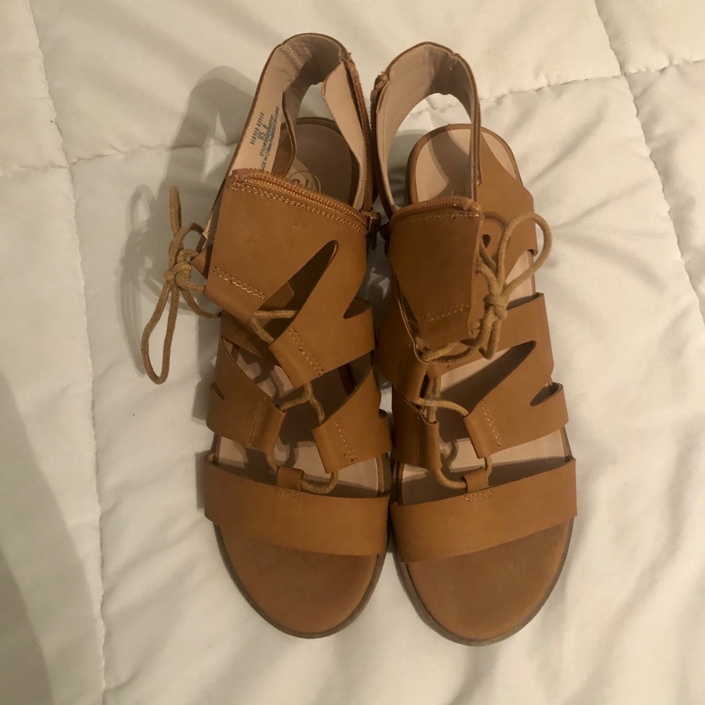 Heeled sandals